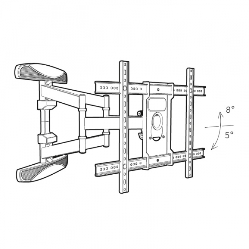 supports &eacute;crans muraux 618.345